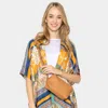Fashnzfab Solid Mini Crossbody Bag In Brown