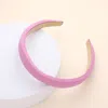 Fashnzfab Solid Padded Headband In Purple