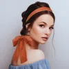 Fashnzfab Solid Ponytail Headband In Multi