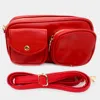 Fashnzfab Solid Rectangle Crossbody Bag In Red