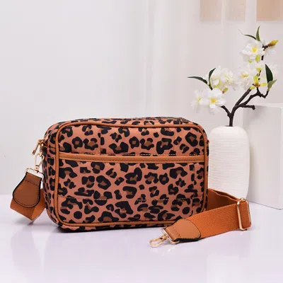 Fashnzfab Solid Rectangle Puffer Crossbody Bag In Multi
