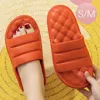 Fashnzfab Solid Soft Sole Slippers Orange S/m In Orange