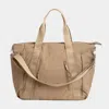 Fashnzfab Solid Spacious Multi Compartment Carryall Tote Bag In Multi