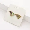 Fashnzfab South Carolina State Map Abalone Stud Earrings - Abalone, Gold In Multi
