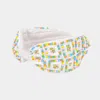 Fashnzfab Square Patterned Multi Beaded Headband In White
