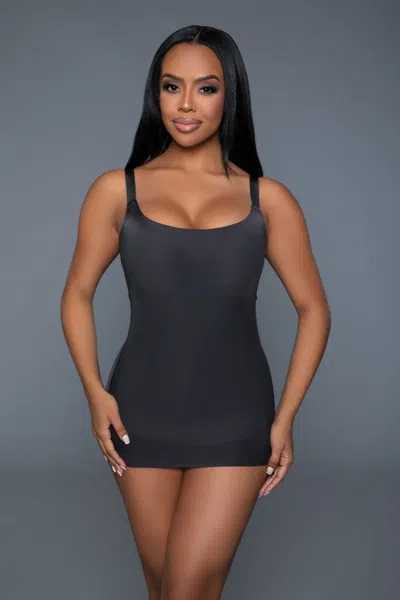 Fashnzfab Stay Sexy Shaper Top In Black