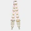 Fashnzfab Steer Head Pointed Bag Strap In Multi