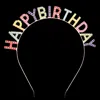 Fashnzfab Stone Embellished Happy Birthday Message Headband In Multi