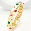 Fashnzfab Stone Embellished Stackable Stretch Bracelet Multi In Multi