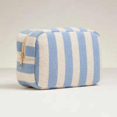 Fashnzfab Striped Pattern Cosmetic Pouch Bag