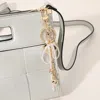 Fashnzfab Stylish Bunny Plush Doll Keychain / Bag Charm In Multi