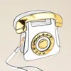 Fashnzfab Telephone Shaped Crossbody Handbag In White
