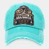 Fashnzfab Tequila May Not Be. Vintage Baseball Cap In Blue