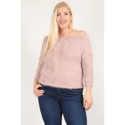 Fashnzfab Textured Long Sleeve Top In Multi