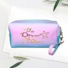 Fashnzfab The Power Of Ocean Message Starfish Pointed Ombre Pouch Bag In Pink