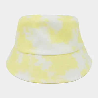 Fashnzfab Tie Dye Bucket Hat In Yellow