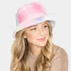 Fashnzfab Tie Dye Teddy Bucket Hat In Multi