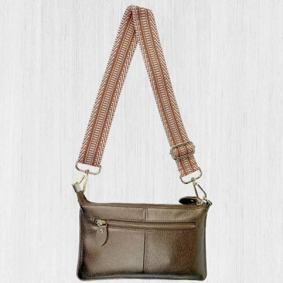 Fashnzfab Tonya Leather Crossbody