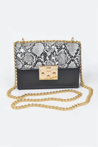 Fashnzfab Too Glam Lady Clutch In White