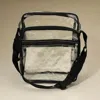 Fashnzfab Transparent Crossbody Bag In Black