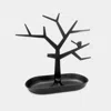 Fashnzfab Tree Shape Jewelry Display Stand Rack In Black