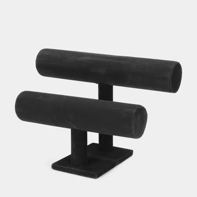 Fashnzfab Velvet T-bar Jewelry Display Stand 10.5" X 7"