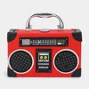 Fashnzfab Vintage Radio Boombox Shape Handbag / Crossbody Bag In Red