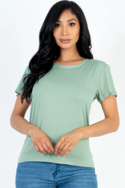 Fashnzfab Women's Basic Short Sleeve T-shirt In Multi