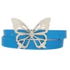 Fashnzfab Women's Cut-out Rs Butterfly Belt In Blue
