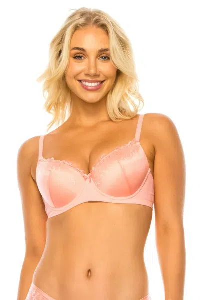 Fashnzfab Women's Floral Lace Bra In Multi