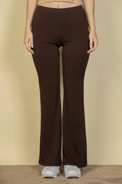 Fashnzfab Women's High Waisted Flare Pants In Multi