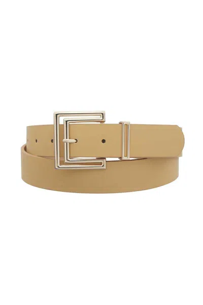 Fashnzfab Women's Outline Cutout Square Buckle Belt In Multi