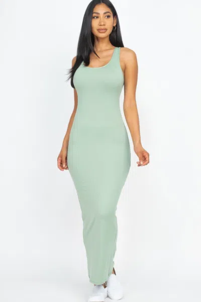 Fashnzfab Women's Solid Basic Maxi Dress In Multi