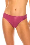 Fashnzfab Women's Stripe Lace Thong In Multi