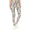 Fashnzfab Yoga Style Banded Lined Dragonfly Print, Full Length Leggings In A Slim Fitting Style With A Banded In Multi