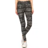 Fashnzfab Yoga Style Banded Lined Multicolor Print, Full Length Leggings In A Slim Fitting Style With A Banded In Multi
