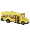 Fast Lane Light And Sound School Bus In Yellow