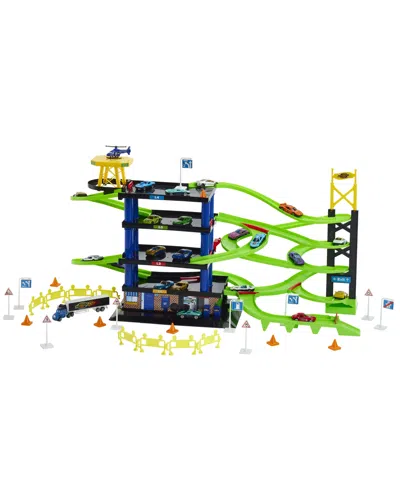 Fast Lane Kids' Parking Garage Bundle 50pc Set In Multi