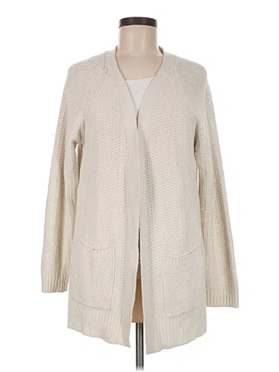 Pre-owned Fat Face Cardigan Sweater In Ivory