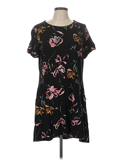 Pre-owned Fat Face Casual Dress In Black