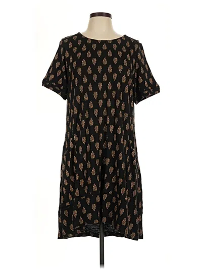 Pre-owned Fat Face Casual Dress In Black