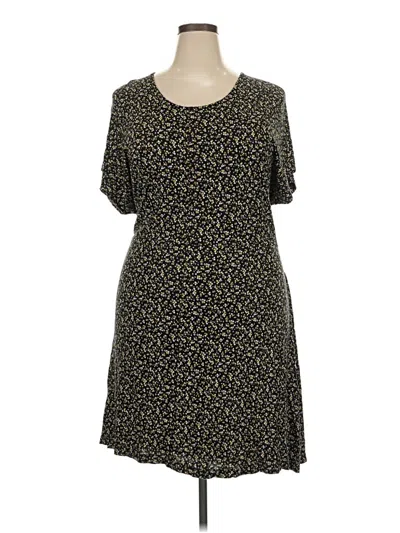 Pre-owned Fat Face Casual Dress In Black