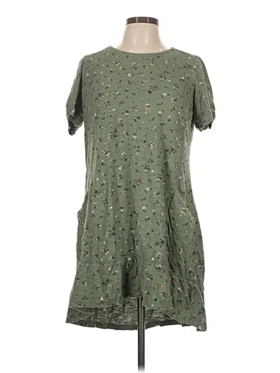 Pre-owned Fat Face Casual Dress In Green