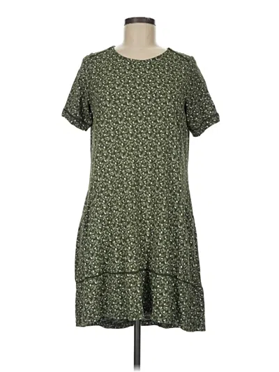 Pre-owned Fat Face Casual Dress In Green