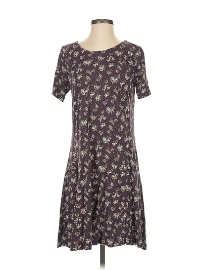 Pre-owned Fat Face Casual Dress In Purple