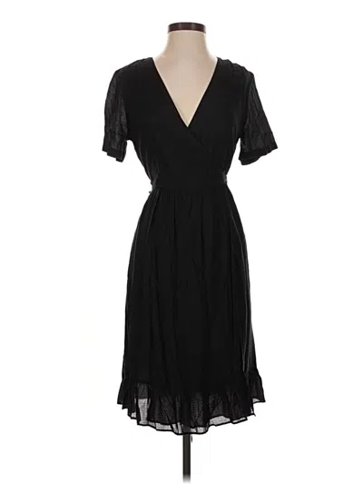 Pre-owned Fat Face Cocktail Dress In Black
