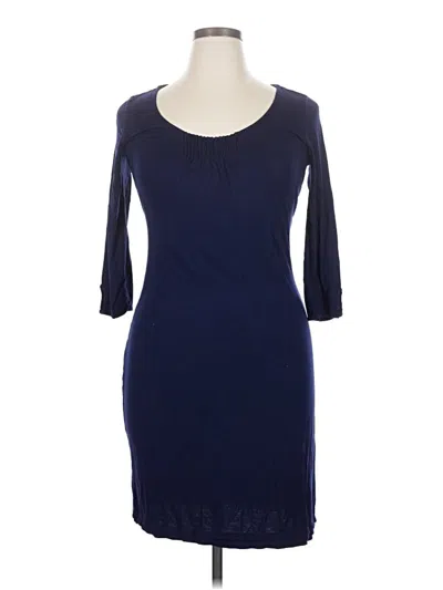 Pre-owned Fat Face Cocktail Dress In Blue