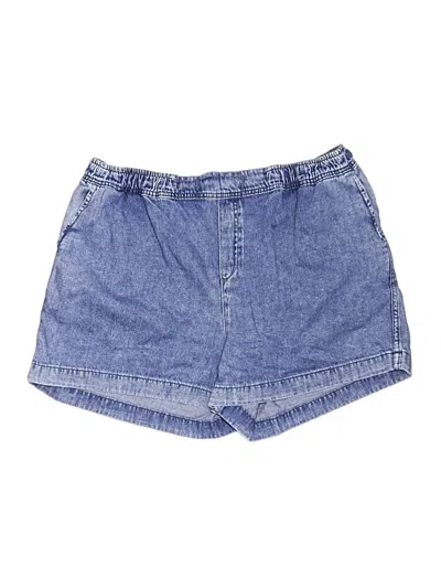 Pre-owned Fat Face Denim Shorts In Blue