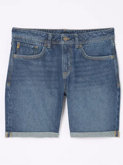 Fat Face Fatface Blue Denim Shorts