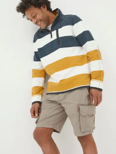 Fat Face Fatface Breakyard Grey Cargo Shorts